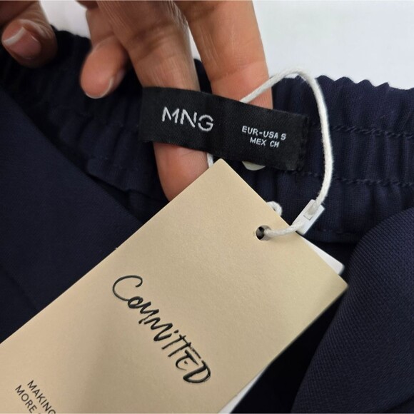 NWT Mango Navy Pant Suit - S - Picture 4 of 9